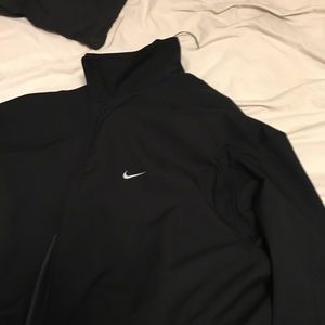 Black nike zip jacket